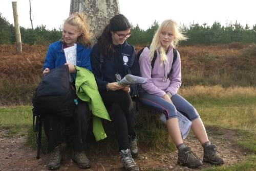 Lowland Leader training with Manchester High School for Girls