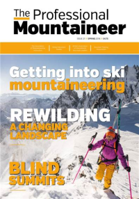 Spring 2018 cover The Professional Mountaineer