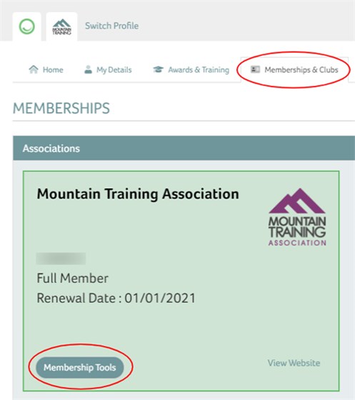 Memberships and Clubs