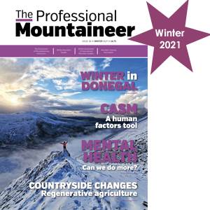 The Professional Mountaineer Winter 2021 Cover and Star