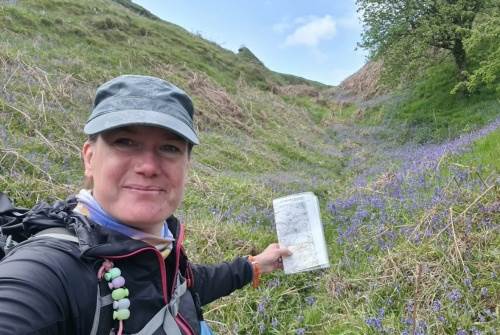 Amy Baron-Hall on Hill and Moorland Leader 2 valley of bluebells
