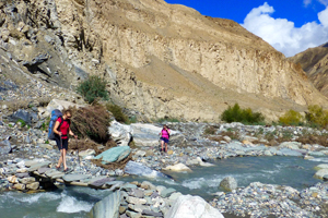 Hiking the Markah Valley trek Indian Himalaya