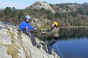 Abseiling at Yellow Wall cAndy Say