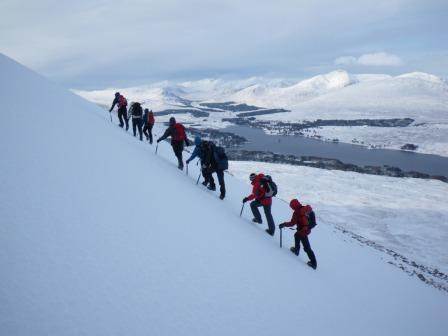 Winter above Onich