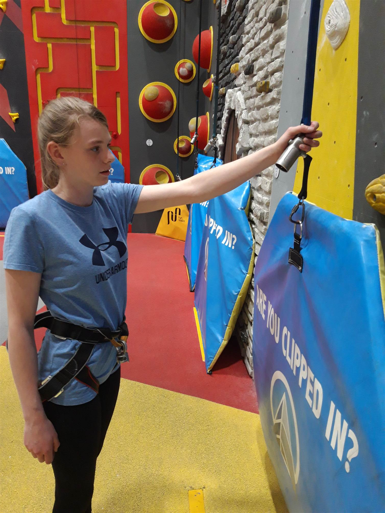 Site Specific Auto Belay Harness